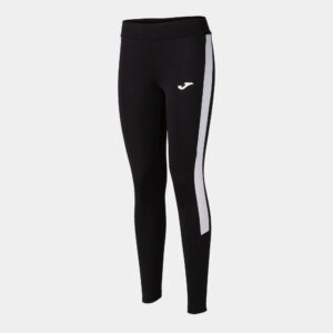 ART. 901696.102 JOMA ECO CHAMPIONSHIP LONG TIGHTS BLACK WHITE PER SPORT, PADEL, TENNIS, TEMPO LIBERO