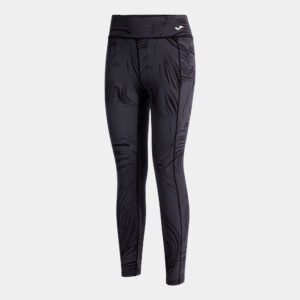 ART. 901787.100 JOMA CHALLENGE LONG TIGHTS BLACK PER SPORT, PADEL, TENNIS, TEMPO LIBERO