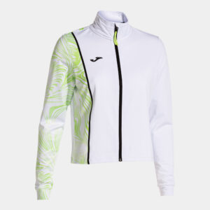 ART. 901790.426 JOMA CHALLENGE FULL ZIP SWEATSHIRT GREEN PER SPORT, PADEL, TENNIS, TEMPO LIBERO