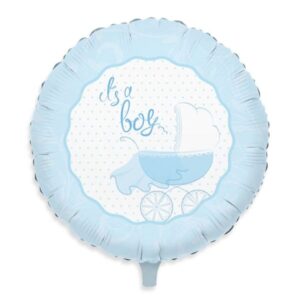 ART. P271 PALLONCINO MYLAR IT'S A BOY 45 CM PER PARTY, FESTA