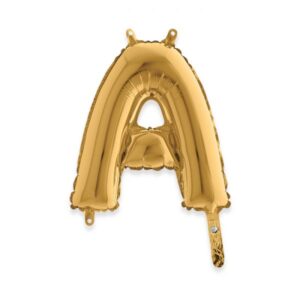 ART. P286 PALLONCINO MYLAR LETTERA A  36 CM  14" PER PARTY, FESTA, COMPLEANNO