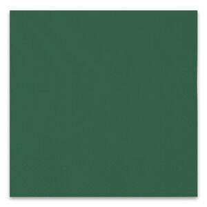 ART. P462 SET 40 TOVAGLIOLI ECOLOR 2 VELI CM. 33 X 33 VERDE FORESTA PER PARTY, FESTA, COMPLEANNO