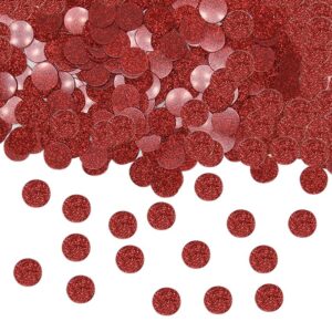 ART. P462 CORIANDOLI GLITTER 15 GR ROSSO PER PARTY, FESTA, COMPLEANNO