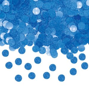 ART. P464 CORIANDOLI GLITTER 15 GR BLU PER PARTY, FESTA, COMPLEANNO