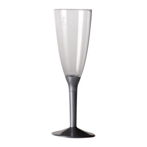 ART. P450 20 BASI FLUTES ARGENTO PER PARTY, FESTA, COMPLEANNO
