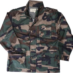 ART. 0101MA GIACCA COTONE M/S TRATT. WATERPROOF, MIMETICO AMERICANO, PER CACCIA, PESCA, SOFTAIR, TEMPO LIBERO, FUNGHI, TARTUFI