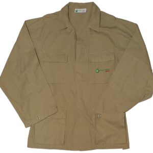 ART. 0102BEI  SAHARIANA COTONE RIPSTOP BEIGE, PER CACCIA, PESCA, SOFTAIR, TEMPO LIBERO, FUNGHI, TARTUFI