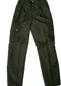 ART. 0200V PANTALONI POLICORD. MEMBRANA ANTIACQUA TRASPIRANTE ELASTICO VITA, VERDE, PER CACCIA, PESCA, SOFTAIR, TEMPO LIBERO, FUNGHI, TARTUFI