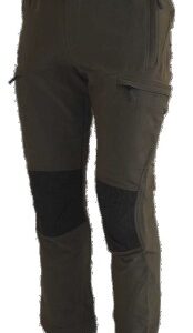 ART. 0931V PANTALONE TESSUTO TRICOT ELASTICIZZATO RIP. ANTISTRAPPO ,VERDE, PER CACCIA, PESCA, SOFTAIR, TEMPO LIBERO, FUNGHI, TARTUFI