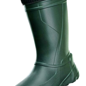 ART. 2203V STIVALE EVA GINOCCHIO CALZ. ESTRAIBILE SUPER LEGGERO PER BASSE TEMPERATURE FINO A -30°, VERDE PER CACCIA, PESCA, FUNGHI, TARTUFI