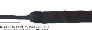 ART. 3405M CARTUCCERA COUNTRY/CARABINA CUOIO SCAMOSCIATO C/PARAOGIVE, MARRONE 30 CELLE ELAST. PER CACCIA