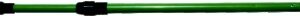 ART. 357 ASTA TELESCOPICA IN ALLUMINIO VERNICIATO VERDE DA 4ML  PER CIVETTA