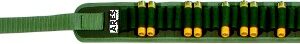 ART. 3V15V CARTUCCERA CANVAS IMBOTTITA ELASTICA, VERDE, CAL. 28/36  30 CELLE PER CACCIA