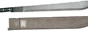 ART. 5223 MACHETE BRUNITO CON FODERO PVC, LUNGHEZZA TOTALE CM. 57, LAMA CM. 45