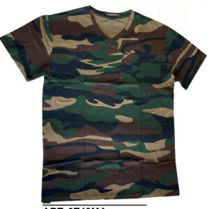 ART. 0T40MA T- SHIRT COTONE ELASTICIZZATO M/C, COLLO V, MIM. AMERICANO, PER CACCIA, PESCA, SOFTAIR, TEMPO LIBERO, FUNGHI, TARTUFI