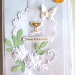BIGLIETTO HALLMARK 1° COMUNIONE BAMBINA