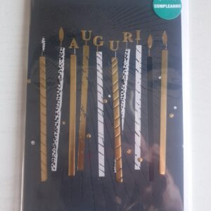 BIGLIETTO HALLMARK COMPLEANNO CANDELINE UOMO