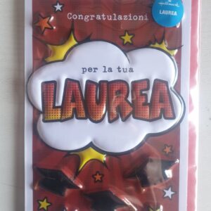 BIGLIETTO HALLMARK LAUREA POPZZZ DONNA , UOMO