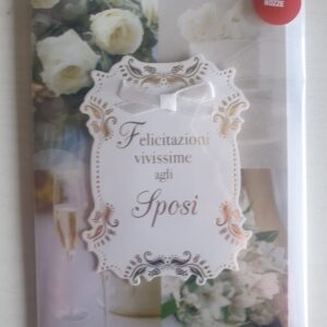 BIGLIETTO HALLMARK MATRIMONIO