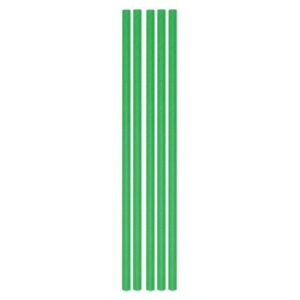 ART. P503 CANNUCCE ECOLOR IN CARTA DIAMETRO CM. 0,5 VERDE H. CM. 20 PER PARTY, FESTA, COMPLEANNO