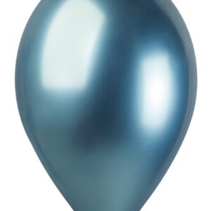 ART. P509 SET 50 PALLONCINI GLOSSY 13" CM. 33 CELESTE PER PARTY, FESTA, COMPLEANNO