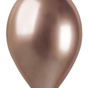 ART. P511 SET 50 PALLONCINI GLOSSY ROSE GOLD PER PARTY, FESTA, COMPLEANNO