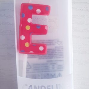 CANDELINE LETTERA E PER COMPLEANNO, FESTE, PARTY ED OCCASIONI SPECIALI