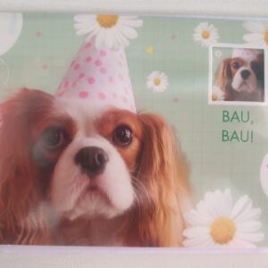 BIGLIETTO HALLMARK CON CANE BAU BAU