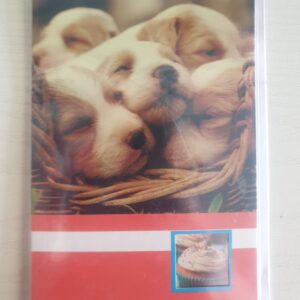 BIGLIETTO HALLMARK COMPLEANNO CON CANI