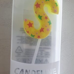 CANDELINE LETTERA S PER COMPLEANNO, FESTE, PARTY ED OCCASIONI SPECIALI