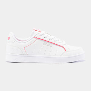ART. CAGOLS2410 JOMA SCARPE DONNA BIANCHE E ROSA FLUO PER SPORT E TEMPO LIBERO