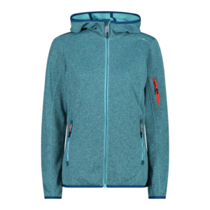 ART. 30H5856 CMP PILE KNIT-TECH DONNA COLORE PROVENZA SKY  PER SPORT, PADEL, TENNIS, TEMPO LIBERO