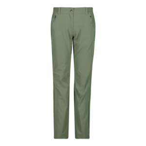 ART. 32T7426 CMP  PANTALONI DONNA IN TESSUTO 4 WAY STRETCH COLORE SALVIA PER SPORT E TEMPO LIBERO