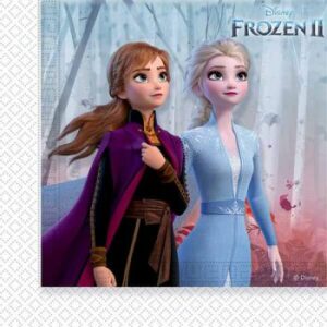 ART. P802 SET 20 TOVAGLIOLI FROZEN 2 PER COMPLEANNO, FESTA, PARTY, EVENTI
