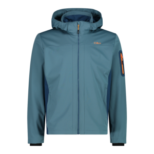 ART.  39A5027 CMP GIACCA IN SOFTSHELL CON CAPPUCCIO DA UOMO PER SPORT E TEMPO LIBERO