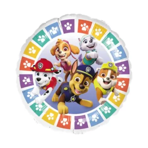 ART. P822 PALLONCINI PAW PATROL PEZZI 1 PER FESTE, PARTY, COMPLEANNO