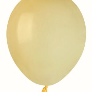 ART. P1001 100 PALLONCINI 5" CM. 13 GIALLO BABY PER FESTE, PARTY, COMPLEANNI, CERIMONIE