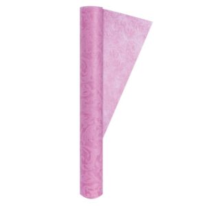 ART. P1000 TOVAGLIA TNT MT 1,20 X 5 COLORE ROSA FLORENTIA