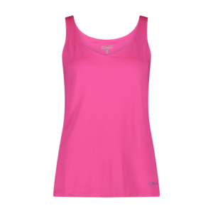 ART. 31T8256 CMP CANOTTA TECNICA STRETCH TINTA UNITA DA DONNA PER SPORT, PADEL, TREKKING, TEMPO LIBERO