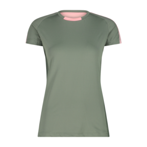 ART. 32C6236 CMP T- SHIRT STRETCH DONNA COLORE SALVIA PER SPORT, PADEL, TREKKING E TEMPO LIBERO