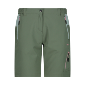 ART. 33T5486 CMP BERMUDA DA DONNA COLORE SALVIA PER SPORT, PADEL, TREKKING E TEMPO LIBERO