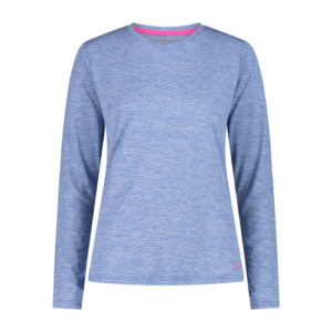ART. 34N5896 CMP T- SHIRT MANICA LUNGA  DONNA COLORE PROVENZA PER SPORT, PADEL, TREKKING E TEMPO LIBERO